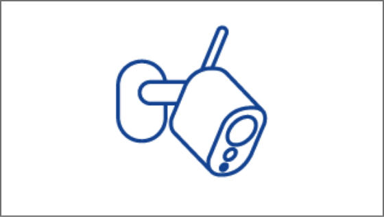 SCN防犯カメラは、かんたん操作でキレイな映像！