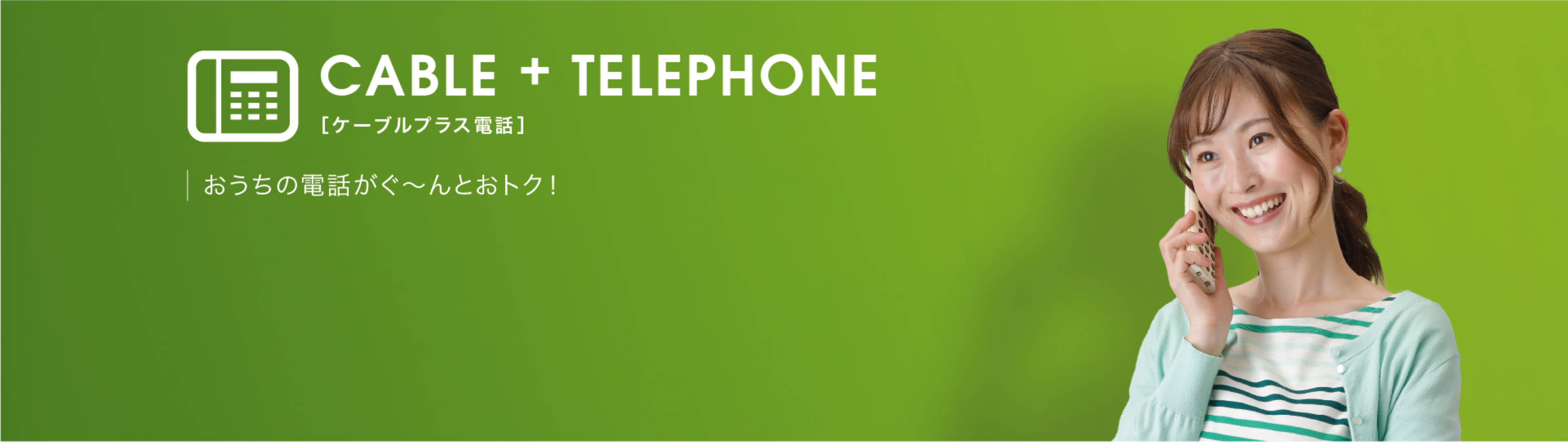 ケーブルプラス電話