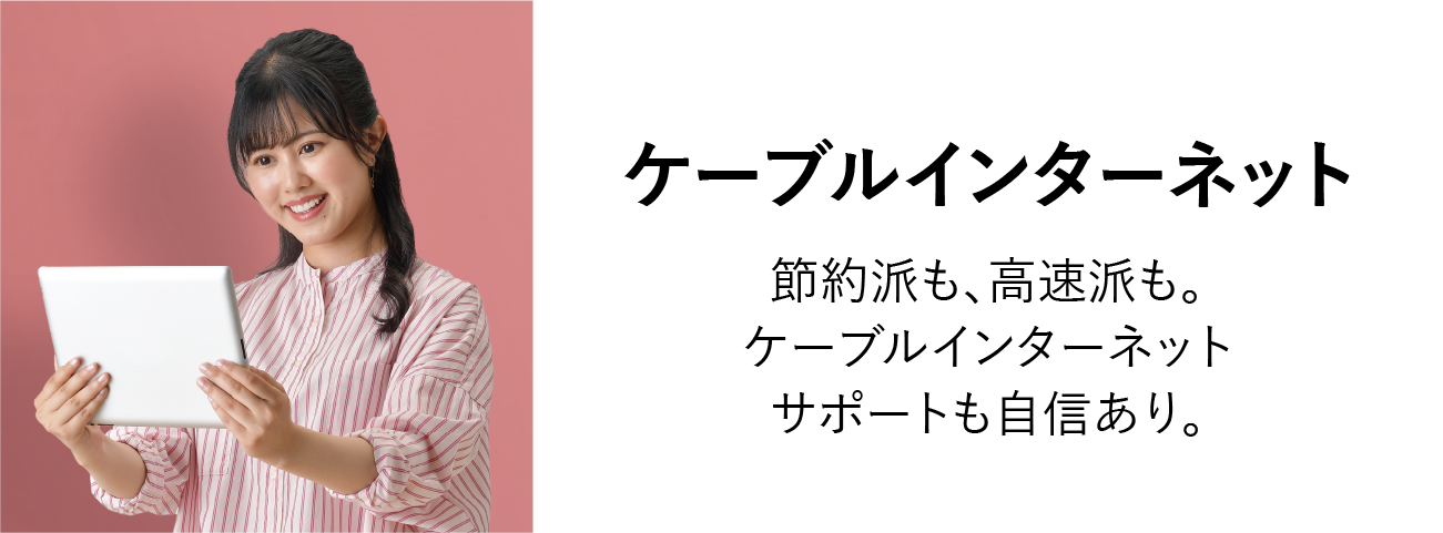 ケーブルインターネット