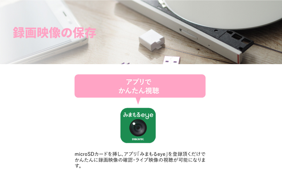 録画映像の保存