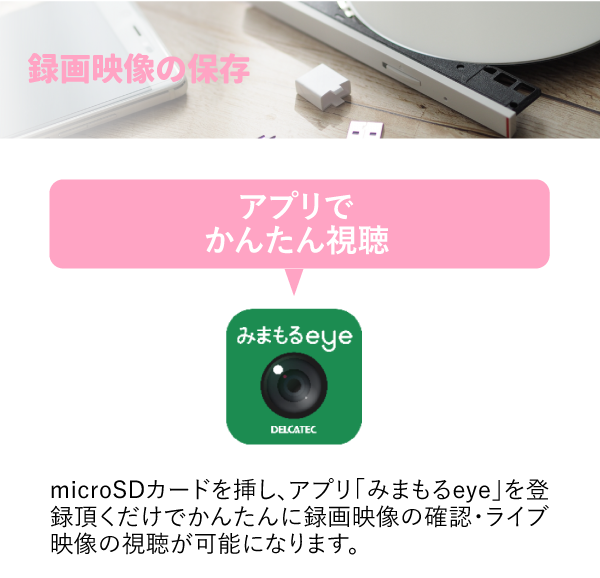 録画映像の保存