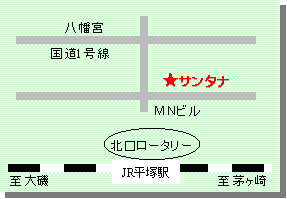 レストラン　サンタナ 地図