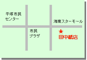 田中紙店 地図
